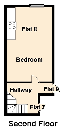 1 (Flat 8) St Martins Terrace, Chapeltown, Leeds, LS7 4JB